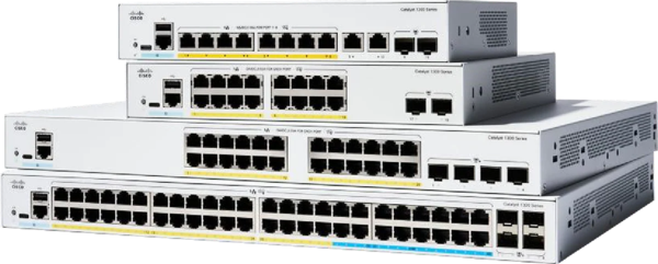 Catalyst 1300 4-port 2.5GE、4-port GE、PoE、2x10G SFP (C1300-8MGP-2X)イメージ