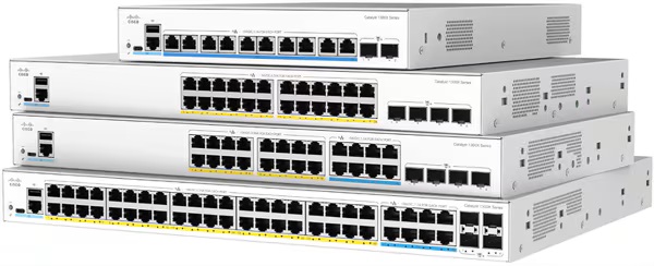 Catalyst 1300X 8 port 5GE、16 port GE、UPoE、4x10G SFP(C1300X-24NGU-4X) 画像1